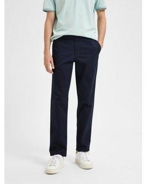 SELECTED Chinos Slh196-Straight-New Miles Flex Pant Noos - Blau