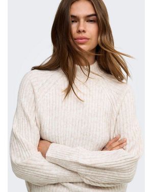 ONLY Strickpullover - Natur