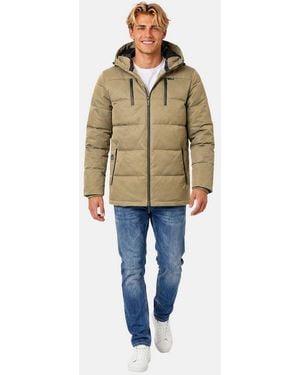 Arctic Seven Winterjacke Ashuysk Aus Wasserabweisendem Obermaterial - Natur