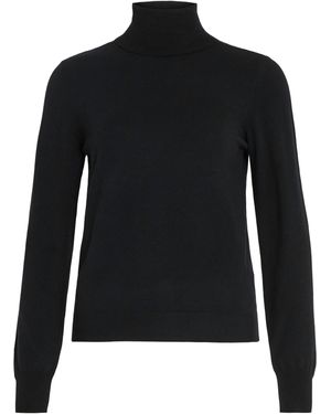 Vila Longpullover - Schwarz