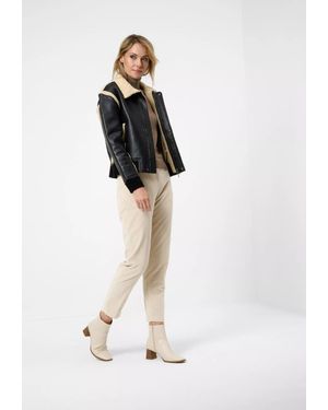 RICANO Lederjacke Carmen - Weiß