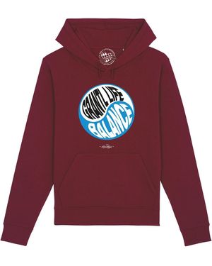 Bavariashop Hoodie "Grantl life balance - Rot