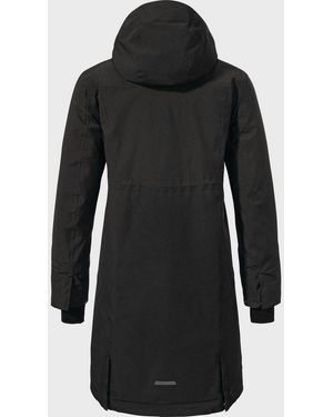 Schoeffel Parka Ins Coat Style Gregale Wms - Schwarz