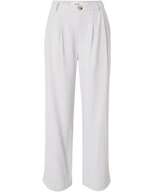 Moves Bundfaltenhose Nimma (1-tlg) Falten - Weiß