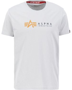 Alpha Industries Shirt Industries Men - Weiß