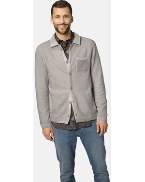Babista Cardigan ROMANZELLI mit Strickmuster - Grau