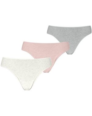 PUMA String Cotton Modal (3-St) Bequem, Feminin Und Ideal Für Den Alltag - Schwarz