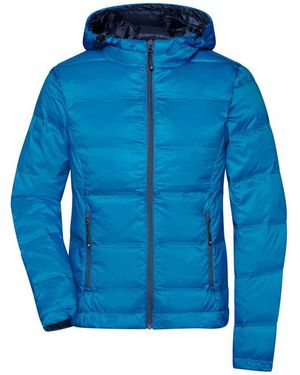 James & Nicholson Daunenjacke Leichte Und Taillierte Damen Daunenjacke - Blau
