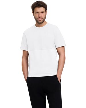 FALKE T-Shirt (-tlg., 1) aus Baumwolle - Weiß