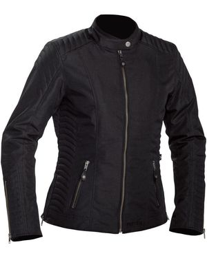 Richa Motorradjacke Lausanne wasserdichte Motorrad Textiljacke - Schwarz