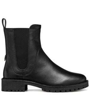 Geox Hoara, Stiefeletten, Chelsea Boots, Damen Chelseaboots - Schwarz