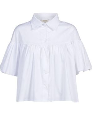 Herrlicher Hemdbluse - Weiß