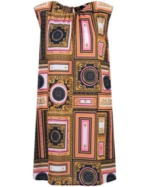 19V69 Italia by Versace Sommerkleid SUSA BAROQUE - Braun