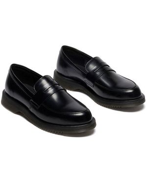 Dr. Martens Temara Slipper Blockabsatz, Mokassin, Loafer Mit Modischem Zierriegel - Schwarz