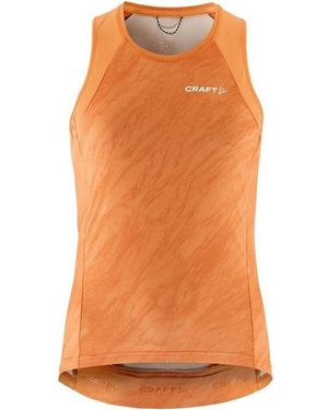 C.r.a.f.t Shirttop Core Endur Singlet W - Orange
