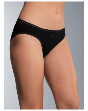 Trigema Hüftslip Hüftslip Mit Spitze Im Doppelpack (2-St) - Schwarz
