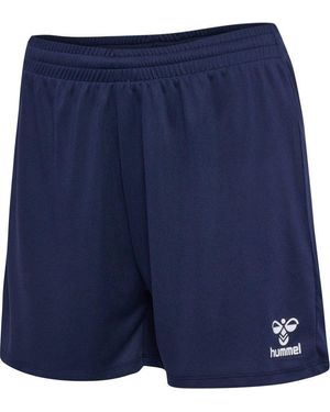 Hummel Hmlessential Shorts Woman - Blau
