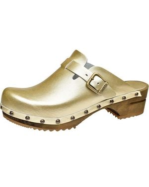 Sanita Wood-Krisla Open Clog - Schwarz
