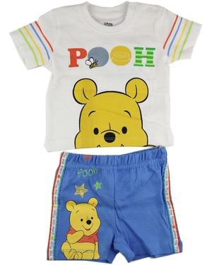 Disney Kurzarmwickelbody Winnie der Pooh Baby - Blau