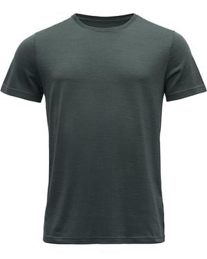 Devold Kurzarmshirt Eika Merino 150 Tee Man T-Shirt - Grün