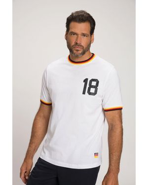 JP1880 T-Shirt Fußball Halbarm - Weiß