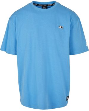 Starter Black Label T-Shirt Black Label Starter Essential Oversize Tee (1-tlg) - Blau