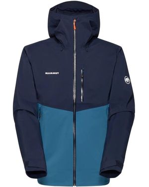 Mammut Outdoorjacke Alto Guide HS Hooded Jacket Men - Blau