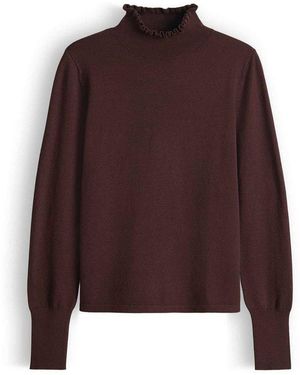 Opus Strickpullover Polluna - Braun