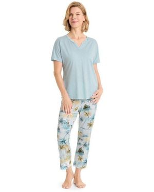 RÖSCH Pyjama 1263047 - Blau