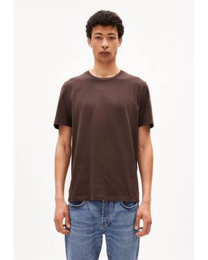 ARMEDANGELS JAAMES - - (1-tlg) T-Shirt aus Bio-Baumwolle - Rot