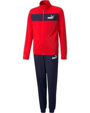 PUMA Trainingsanzug Poly Suit Cl B 011 High Risk - Rot