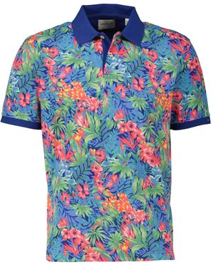 GANT Poloshirt TROPICAL Regular Fit - Blau