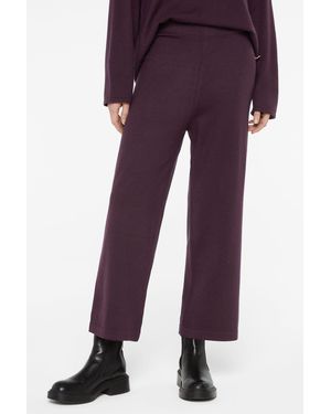 SENSES.THE LABEL Culotte mit Elastikbund - Lila