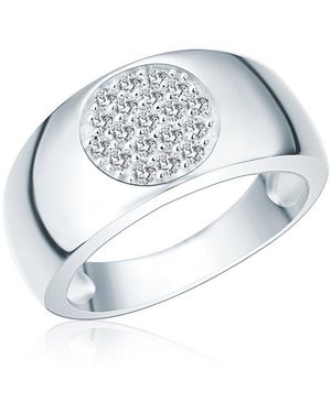 Rafaela Donata Silberring Silber, Aus Sterling Silber - Mettallic