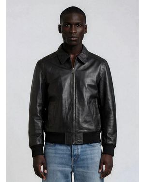 trueprodigy Lederjacke Yeray Lederjacke - Schwarz