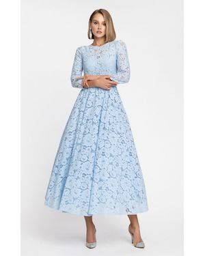 MATSOUR'I Cocktailkleid Vicktoria Spitze - Blau