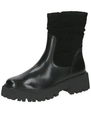 Caprice Stiefelette Leder Stiefelette - Schwarz