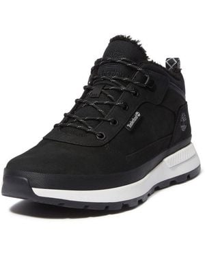 Timberland Field Trekkerlow Warm Lined Sneaker Schnürboots Wintersneaker, Sneaker, Winterschuhe, Gefüttert - Schwarz