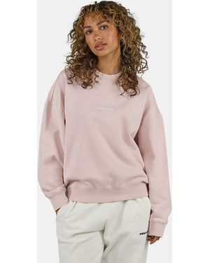 PEGADOR Sweatshirt Sela Oversized Sweater Baumwollmischung, oversize - Mehrfarbig