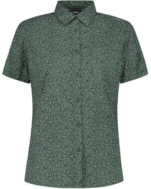 CMP Kurzarmhemd Hemd WOMAN SHIRT 34S6316 - Grün