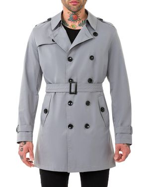 Redbridge Red Bridge Mantel Trenchcoat Jacke Light Version Grau M Premium Qualität