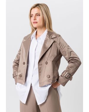 Tuzzi Jackenblazer mit edlem Glanz - Natur