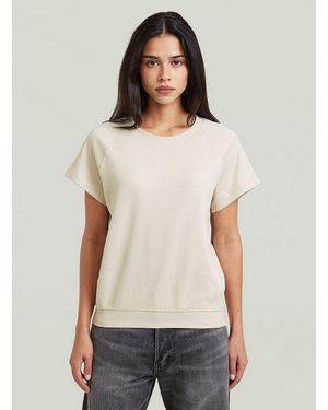 G-Star T-Shirt Raglan T-Shirt - Natur
