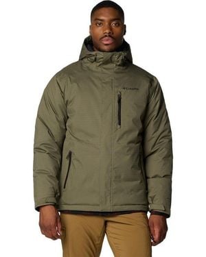 Columbia Steppjacke Oak Harbor Ii Insulated Waterproof Jacket Schützt Zuverlässig Vor Kälte Und Nässe Mit Wasserdichtem Material - Grün