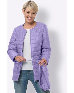 Sieh an! Allwetterjacke Steppjacke - Lila