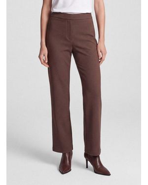 Rabe Stoffhose Unifarben - Braun