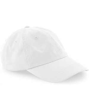 BEECHFIELD® Baseball Organic Cotton 6 Panel Dad Cap - Schwarz