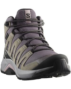 Salomon X-Adventure Recon Mid Gore-Tex W Wanderschuh Wasserdicht Dank Gore-Tex Membrane - Schwarz