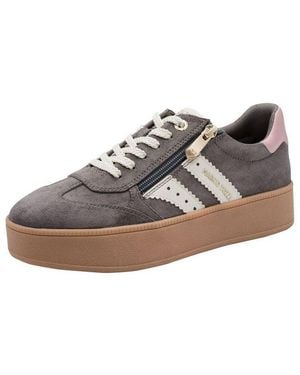 Marco Tozzi Vegan, Mt Feel Me, Mt Rem Sock Mit Absatz Sneaker Vegan - Braun