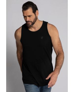 JP1880 T-Shirt Tank Top Basic ärmellos bis 10 XL - Schwarz